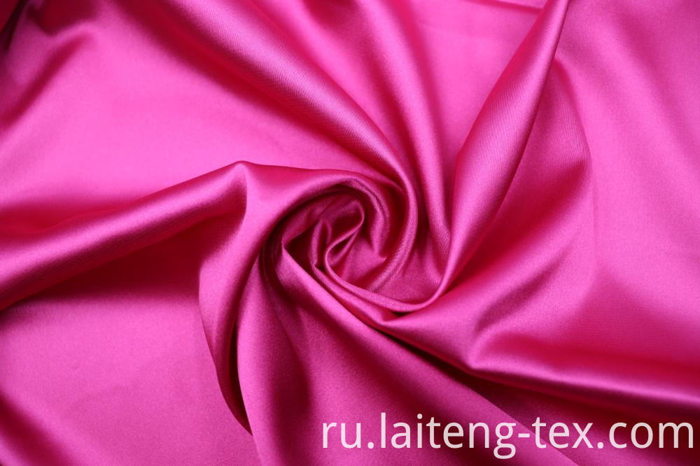 Эластичная атласная ткань из полиэстера и спандекса Polyester Spandex Stretch Satin Fabric
